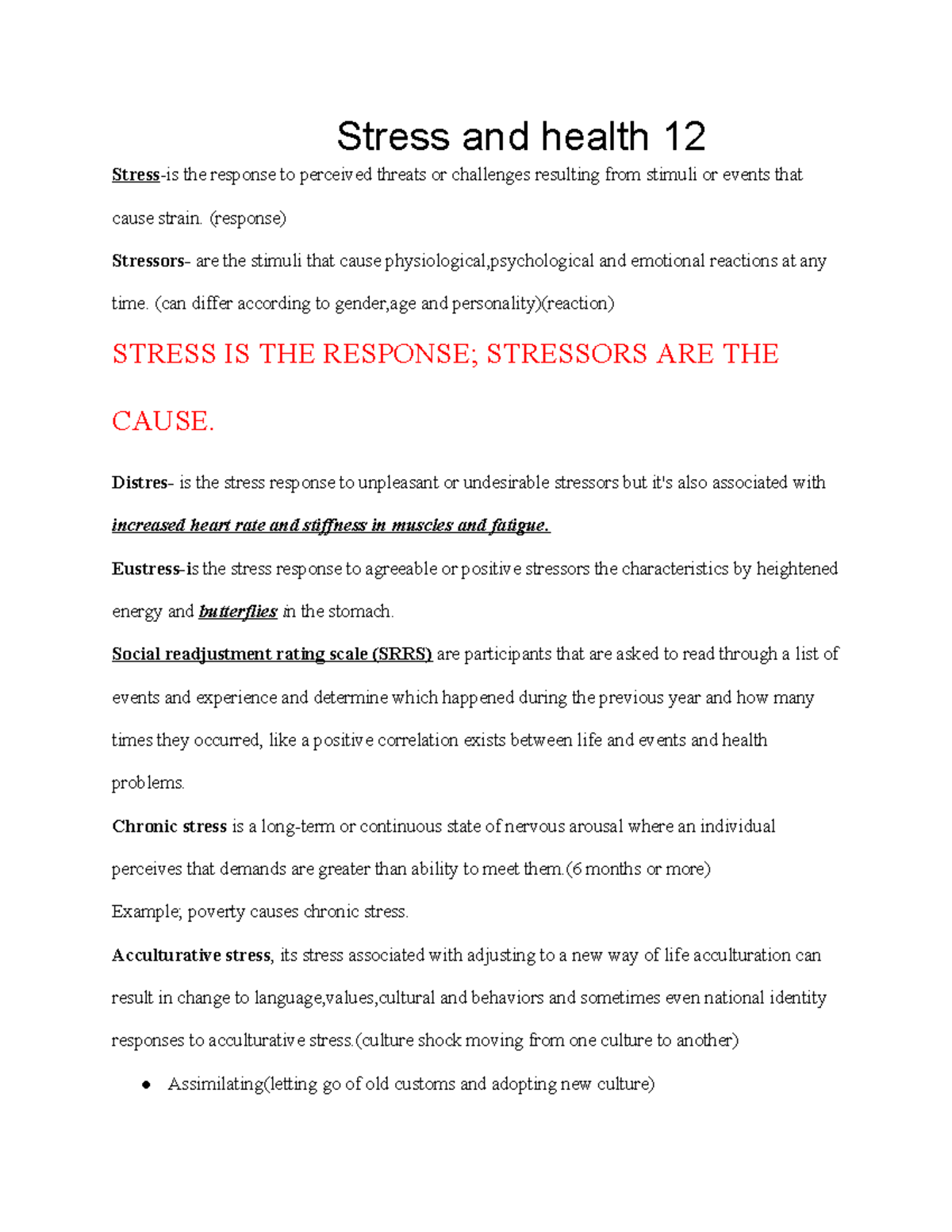 Understanding Stress and Coping Mechanisms in Human Health - Stress and ...