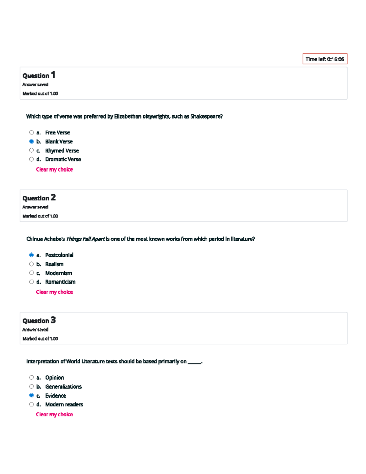 ENGL 1405 Graded Quiz 3: Literature and Play Analysis - Studocu