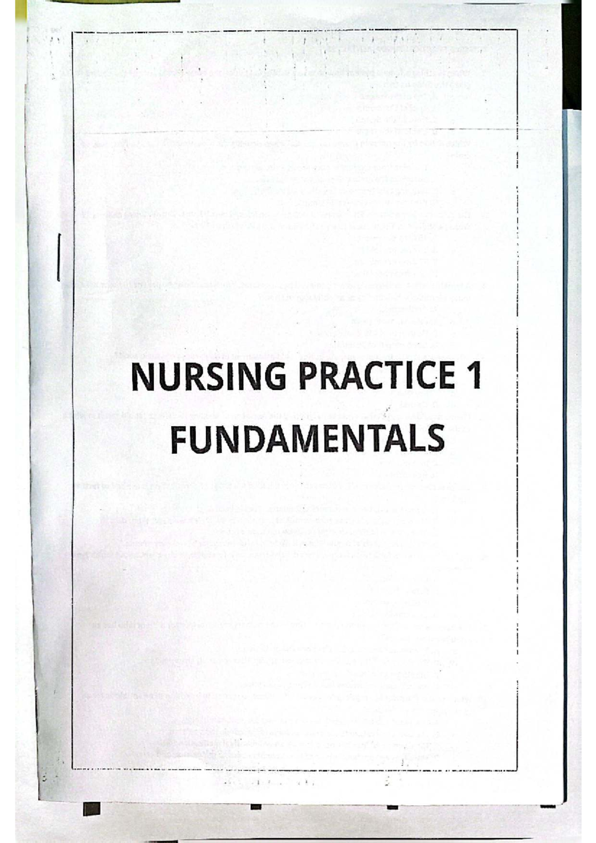 NURSING PRACTICE 1: Board Questions and Answers - Studocu