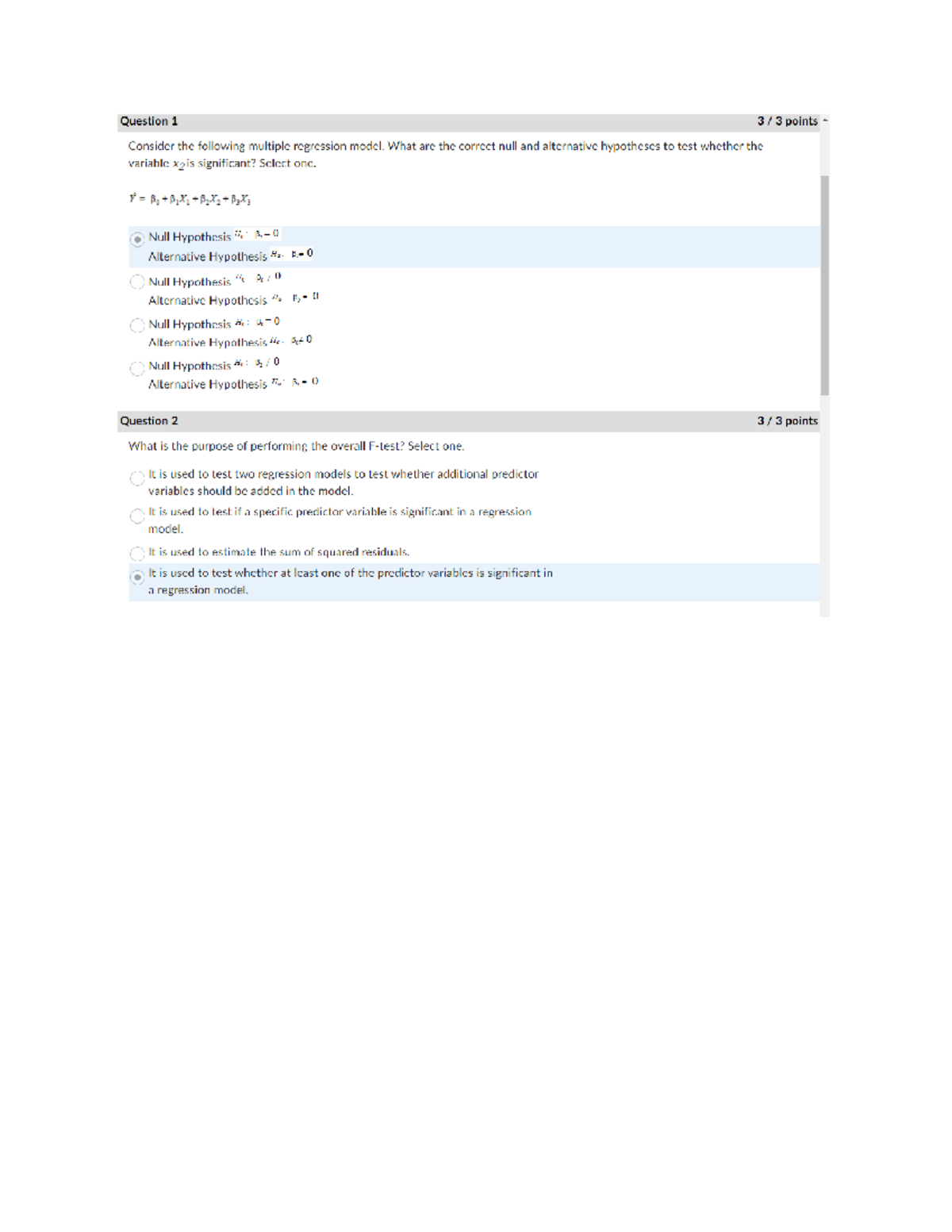 Mat243 7 3 Quiz Module 7 Assessment Overview Studocu