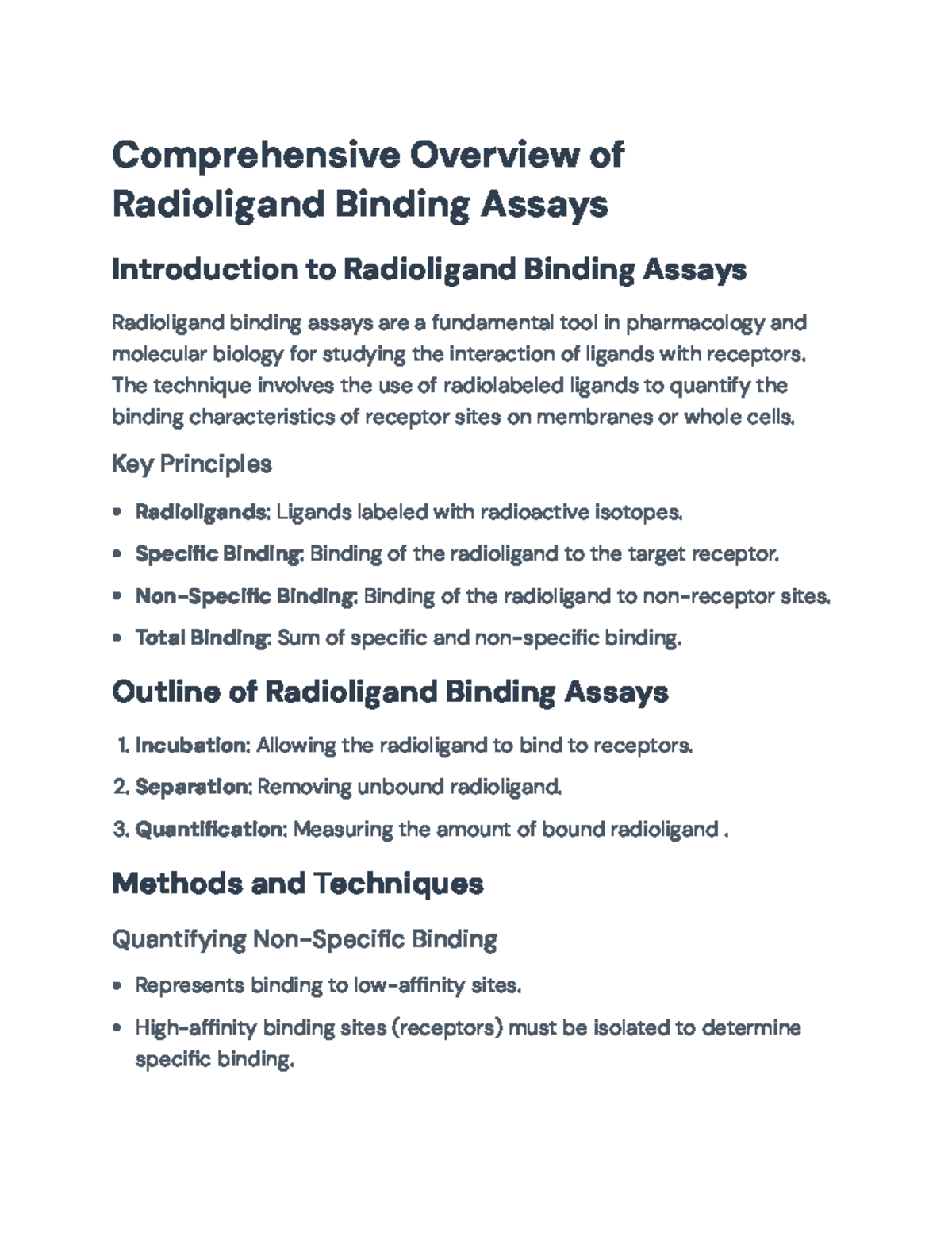 Radioligand Binding Assays Overview: Methods & Applications Explained ...