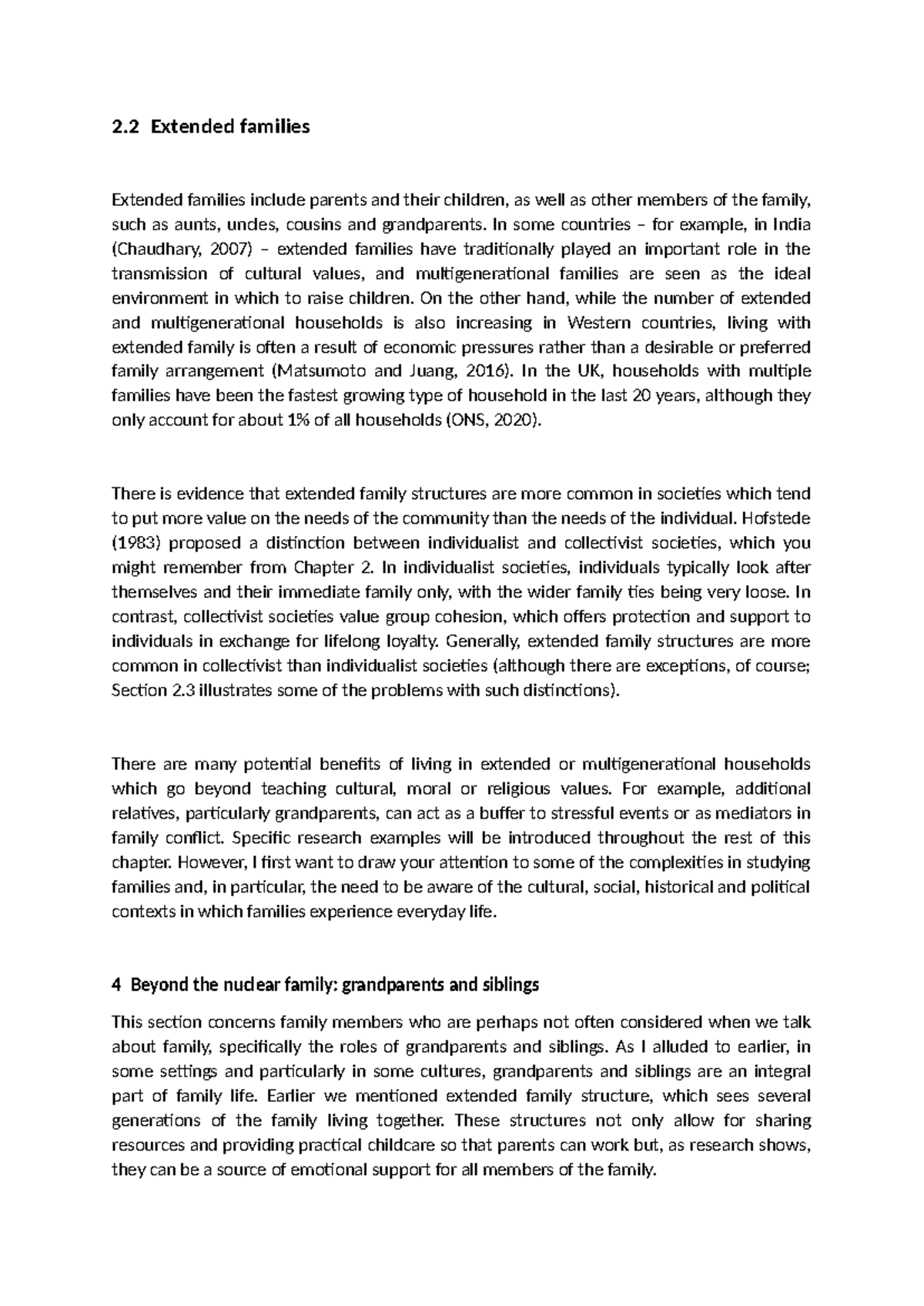 Extended Families: Cultural Insights and Grandparent Roles in ...