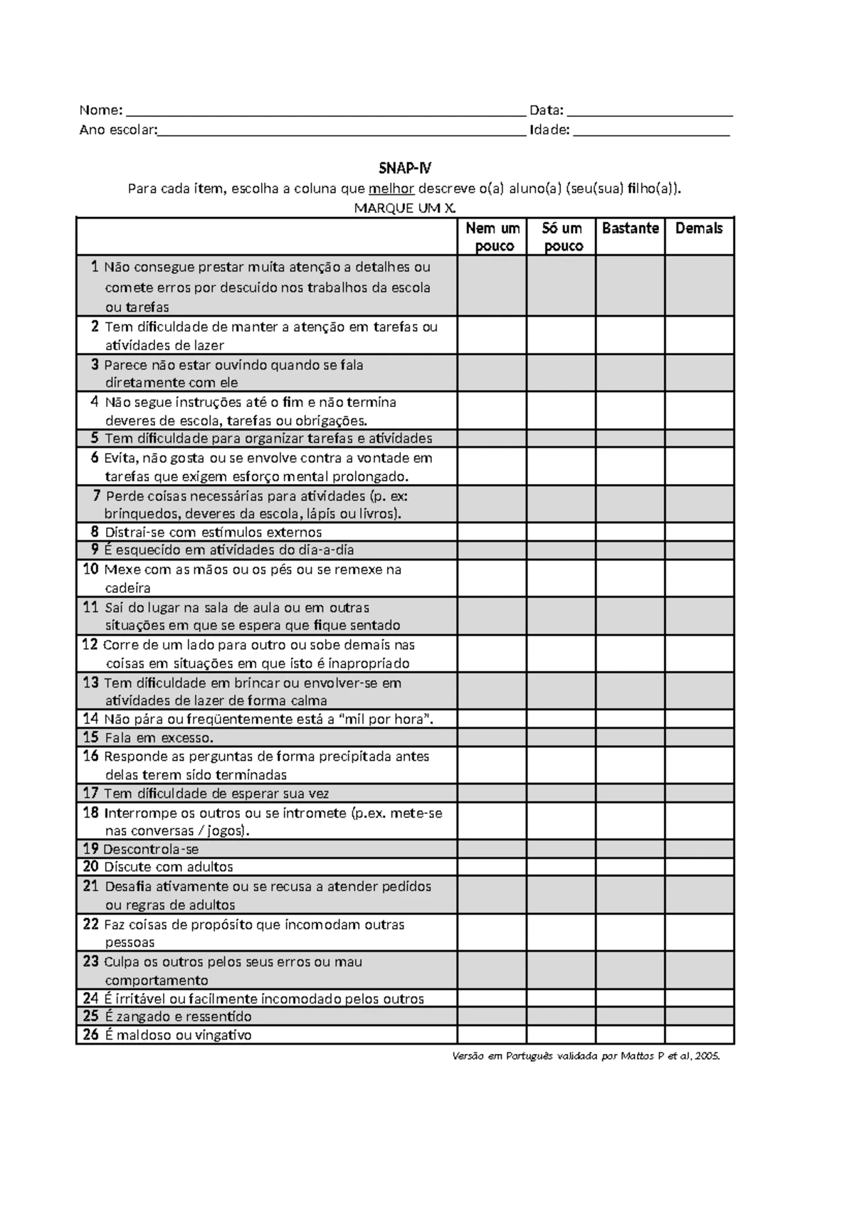 Caderno 2 - PROADE: Avaliação das Dificuldades no Ensino Fundamental ...