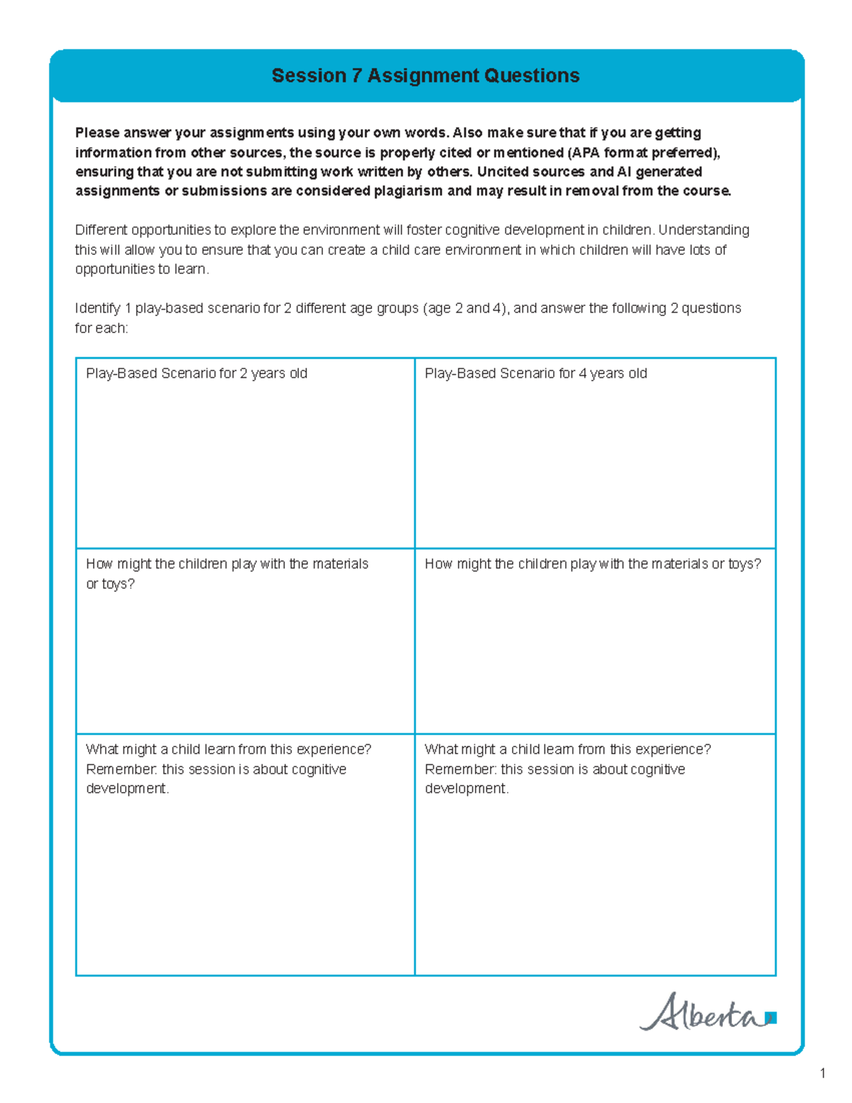 assignment 7 answer