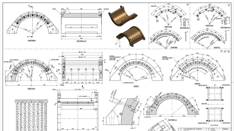 QE-LRD-P1-063 Engineering Drawing for Bronce Superior Assembly - Studocu