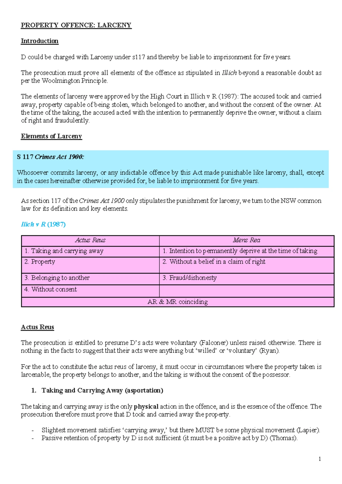 How to Write a Representation in a Criminal Case: A Guide - Studocu