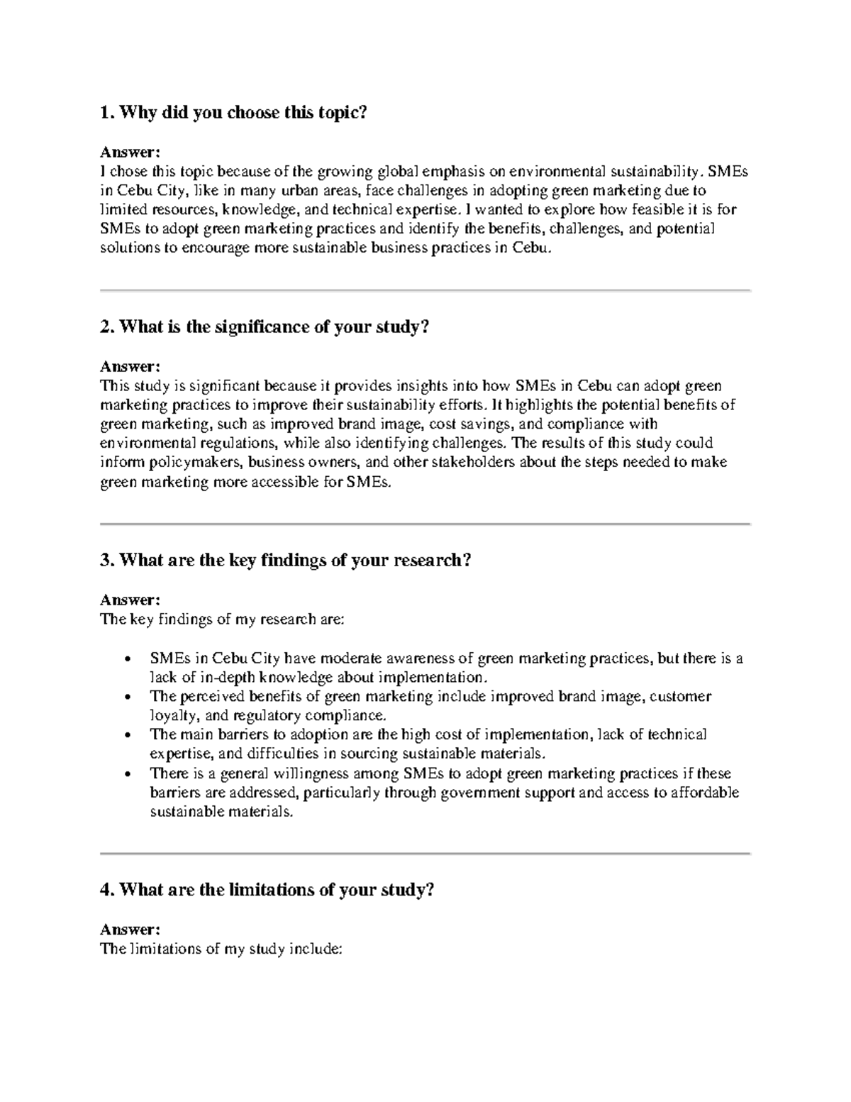 Reviewer-3 - revierw - 1. Why did you choose this topic? Answer: I ...