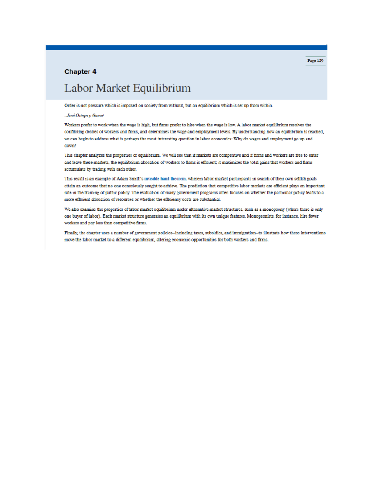 Chapter 4: Labor Market Equilibrium - Studocu