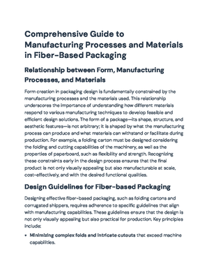 Comprehensive Guide to Packaging Design Development Process - Studocu