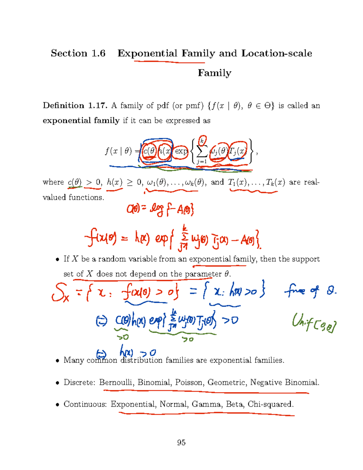 Annotated Notes for MAST90082: Chapter 01 - Exponential Family Concepts ...
