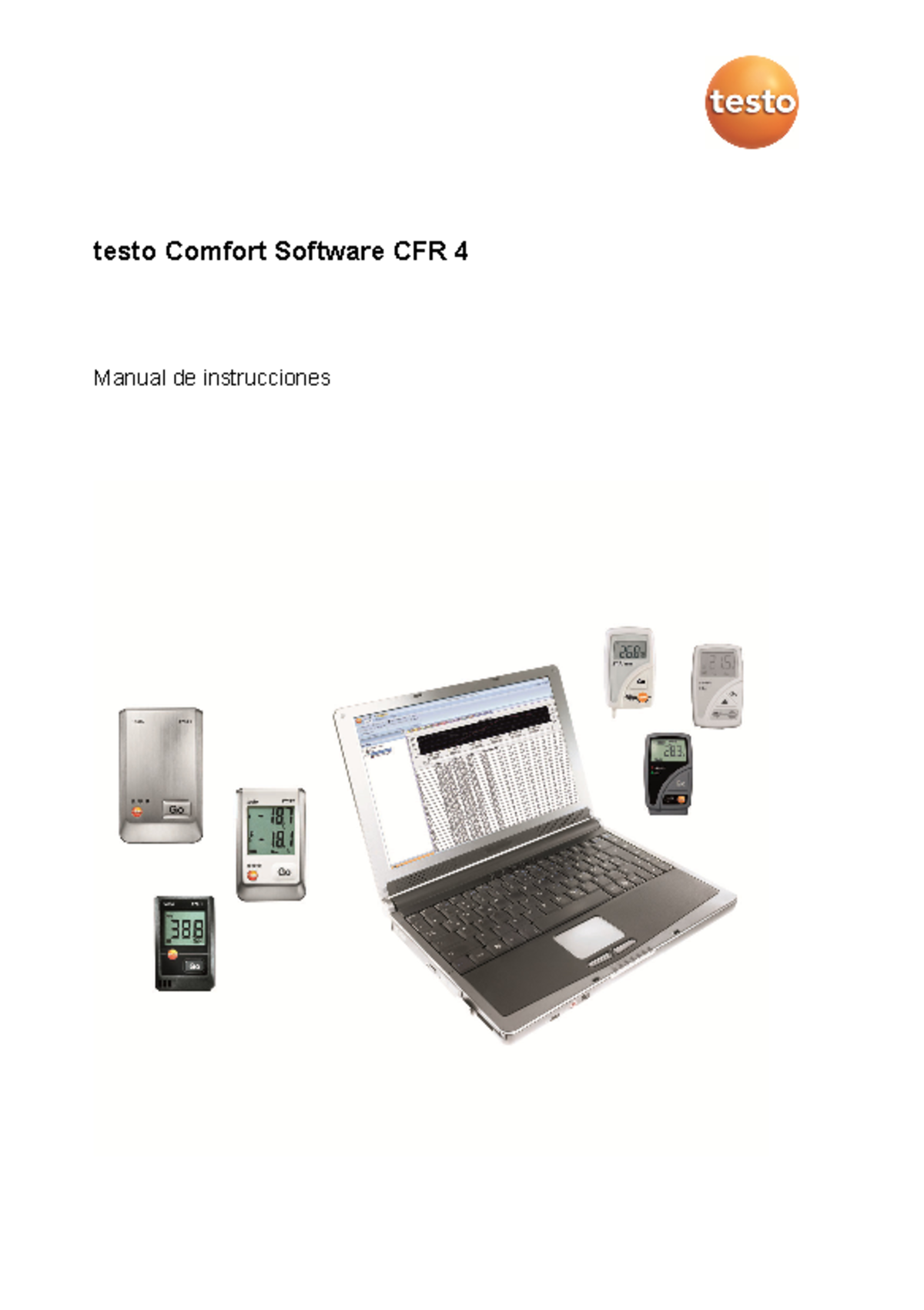 Manual de Instrucciones para Software Testo Comfort CFR 4 - Studocu
