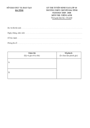 [Solved] Vit bi vn phn tch nhn vt cu b Lm trong truynquotBn thcquotca ...
