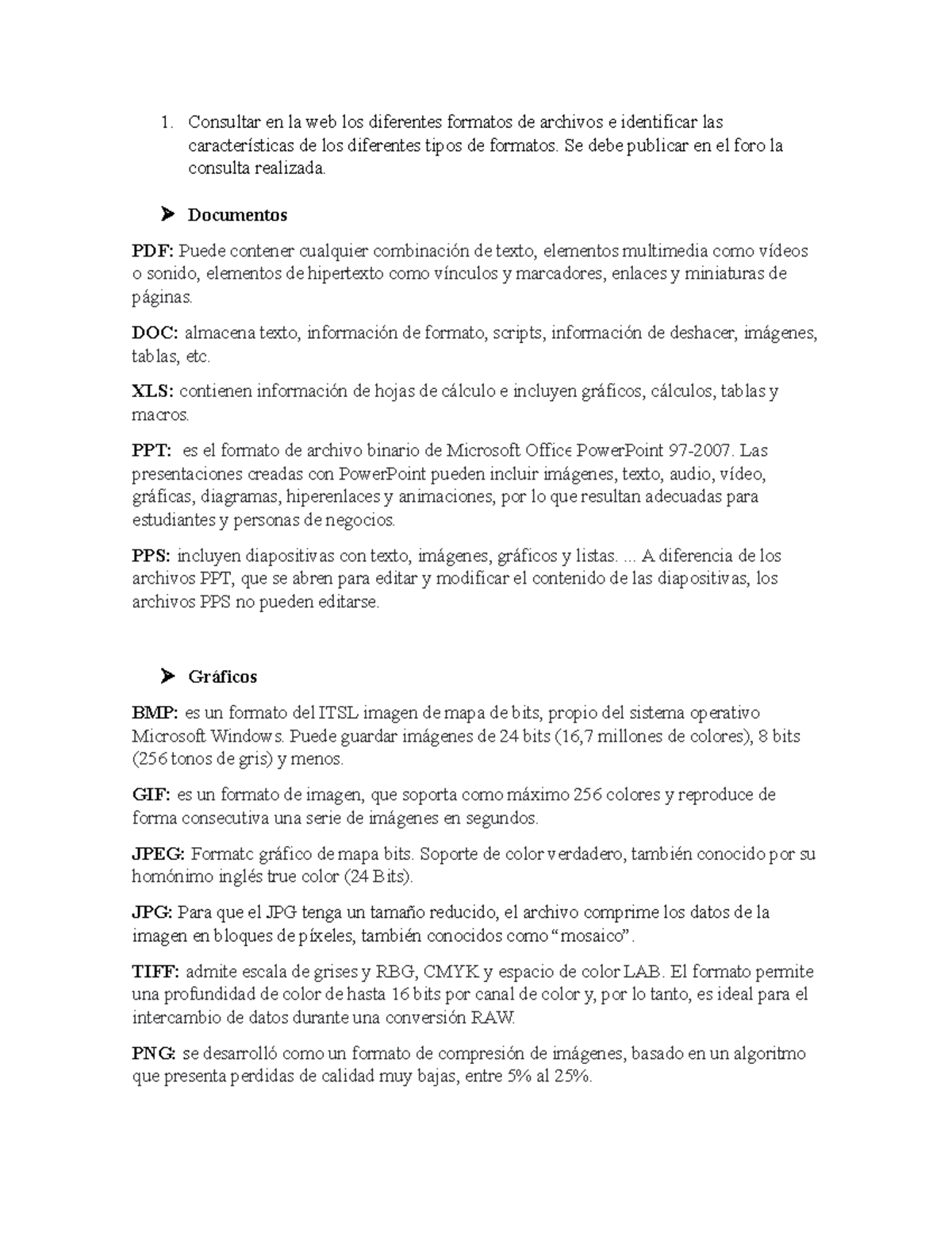 Formatos Digitales - Apuntes 12: Tipos y Características de Archivos ...