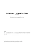 Todas las Preguntas EBAU Biología 2011-2022, Comunidad Canaria