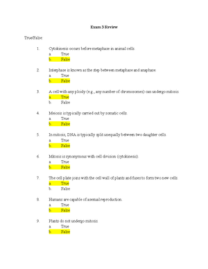 PCB 3063 Chp 13 Notes - CHAPTER 13: TRANSCRIPTION 13 - RNA, CONSISTING ...