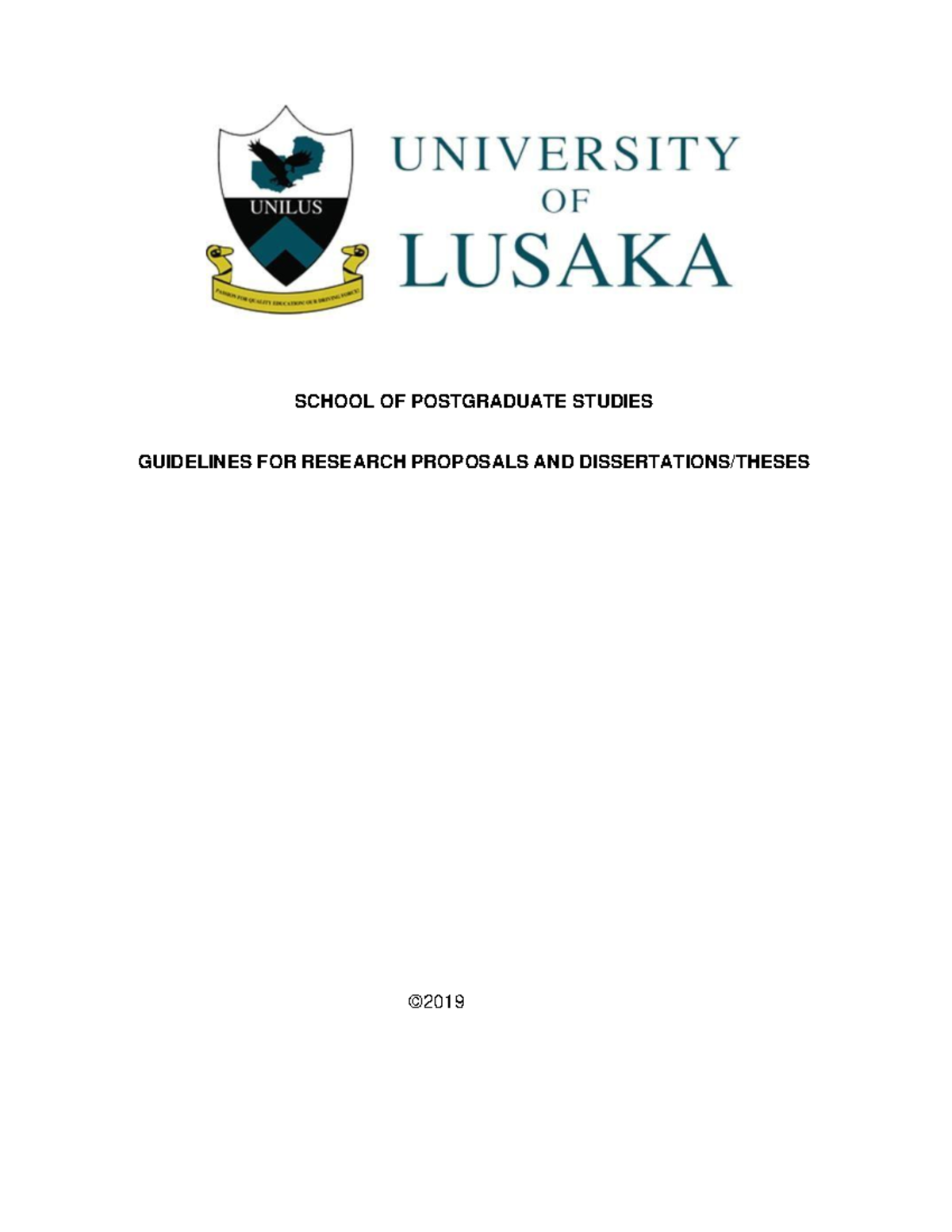 Research Proposal Guidelines for GBS 630 - Unilus S2 - Studocu