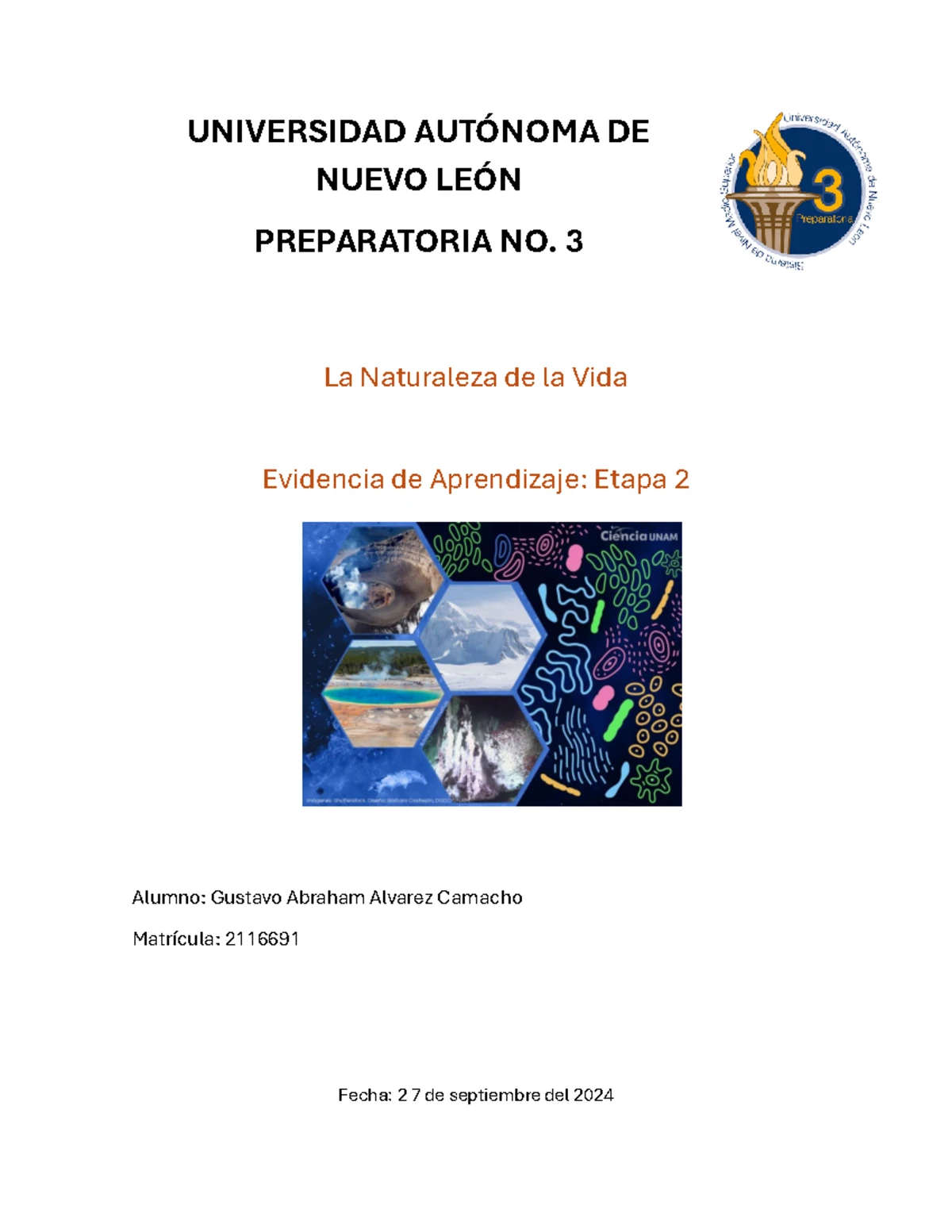 La vida en México: Evidencia de Aprendizaje Etapa 2 - Gustavo A ...