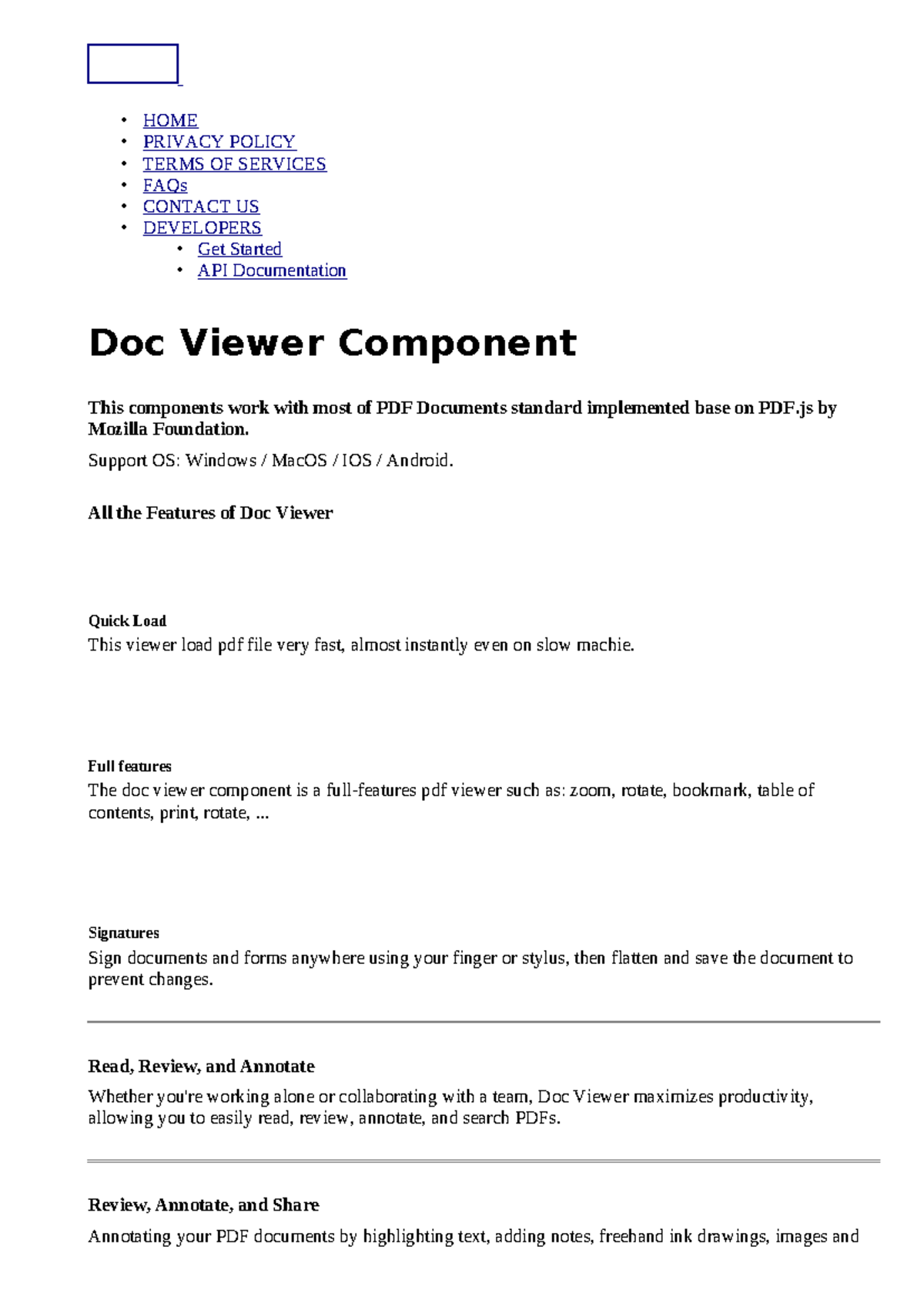 Doc Viewer Component Overview: Features & Functionality Guide - Studocu