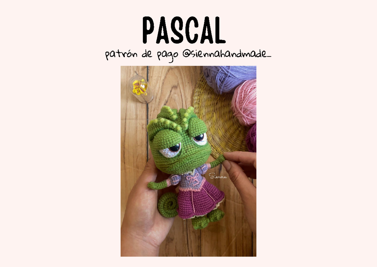 Patrón de Amigurumi: Pascal (Nivel Medio) - @siennahandmade_ - Studocu