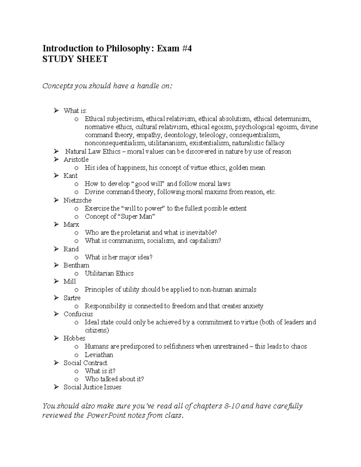 Philosophy 101: Comprehensive Study Guide on Key Concepts & Thinkers ...