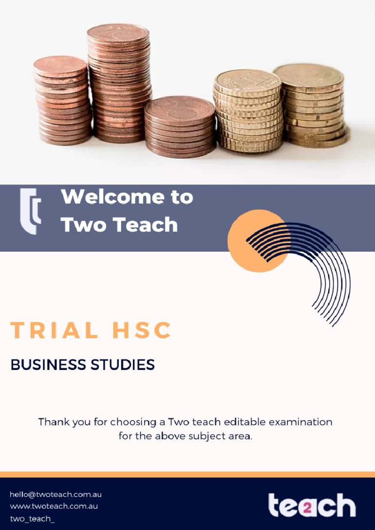 HSC Business Studies Trial Exam 2022 - Practice Paper - Studocu