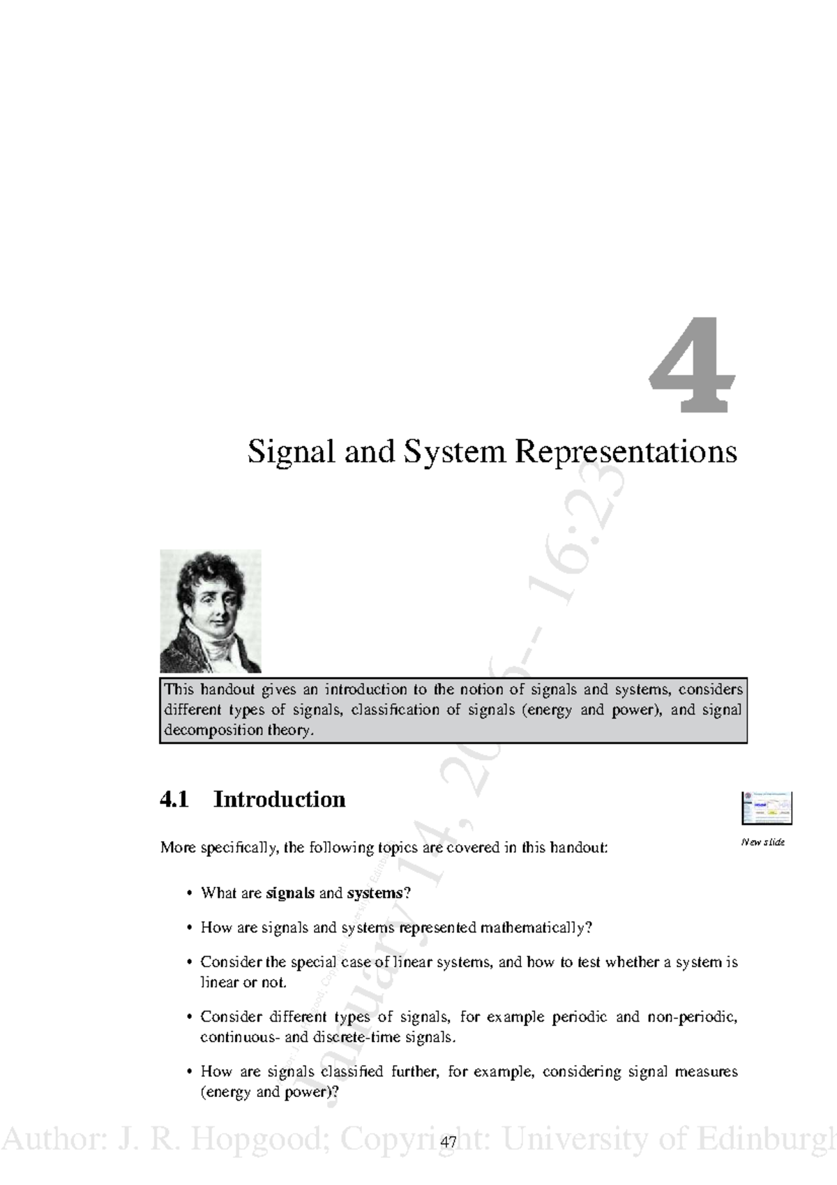 EE2: Signals and Systems Overview with Summary - Studocu