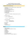 Mathematics Applications Year 11 Units 1 & 2 Formula Sheet 2024 - Studocu