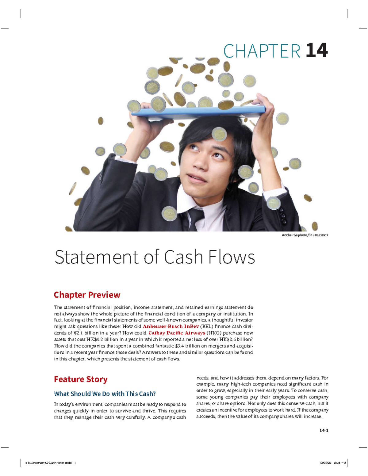 CHAPTER 14 Statement of Cash Flows: Understanding Financial Insights ...