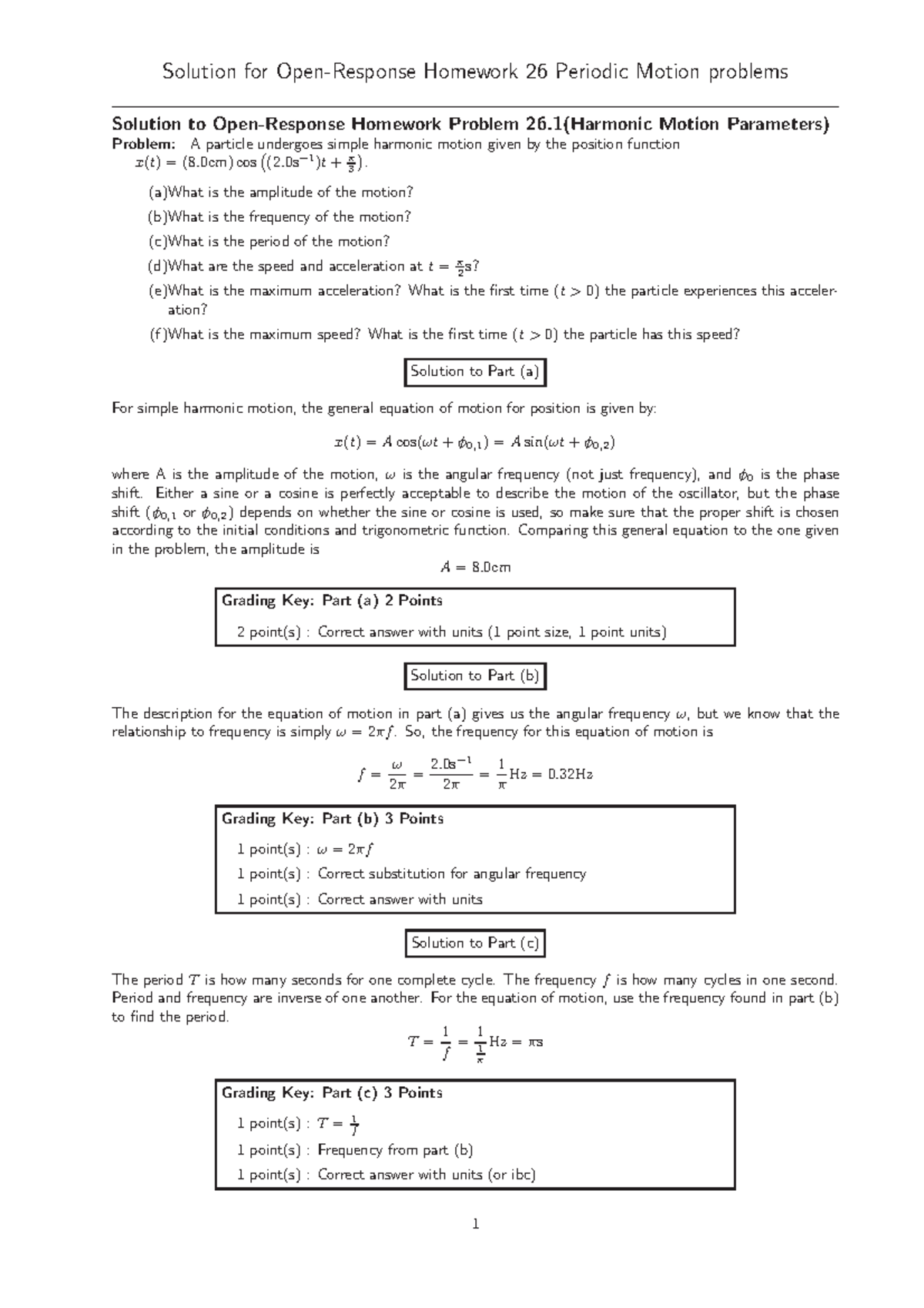 Homework-26-sln - Open Response HW 26 - Solution for Homework 26 ...