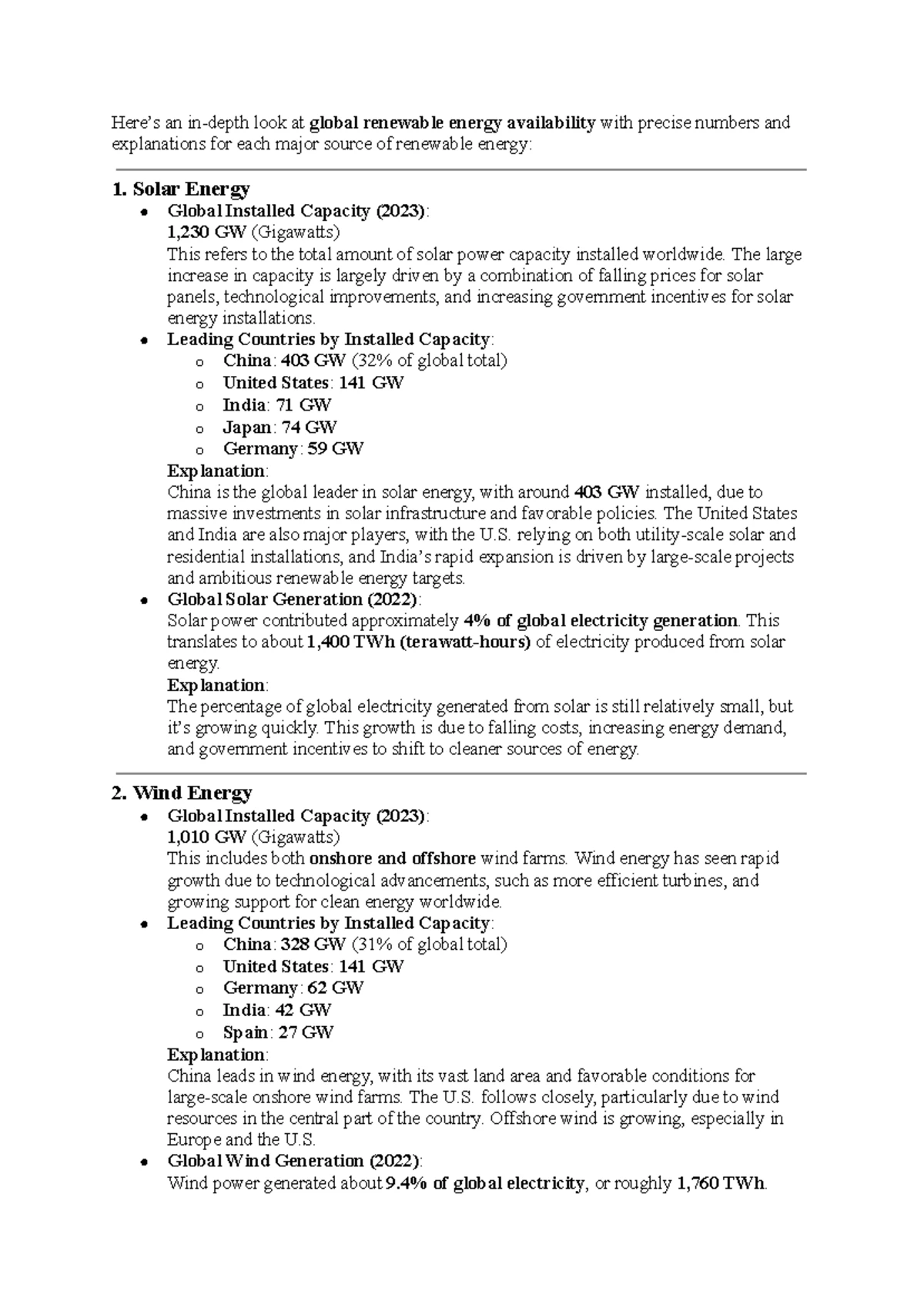 RES Module 4: Ocean Thermal Energy Conversion (OTEC) Notes - Studocu