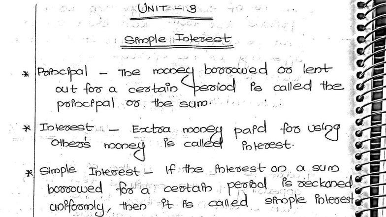 Module III: Quantitative Techniques - Lecture Notes Part III - Studocu