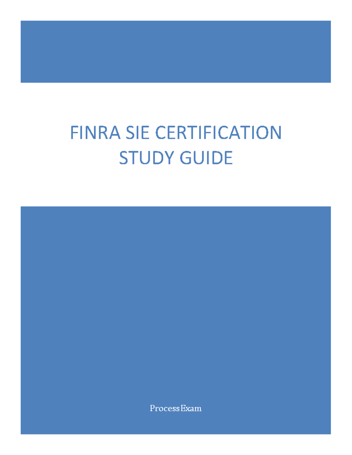 FINRA SIE Certification Study Guide: Exam Questions & Practice Tests ...