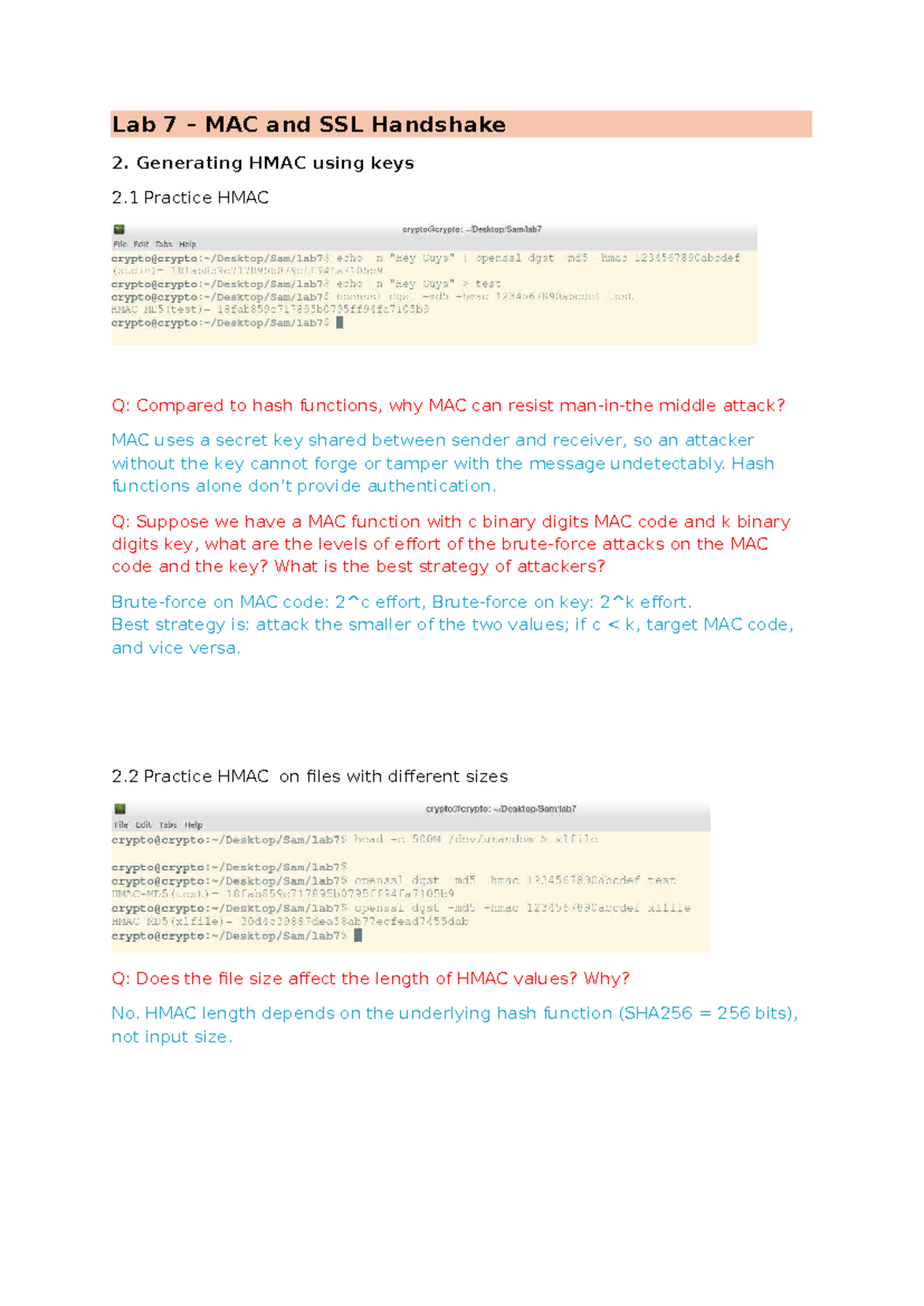 Lab 7 - HMAC and SSL Handshake: Key Concepts and Efficiency Analysis ...