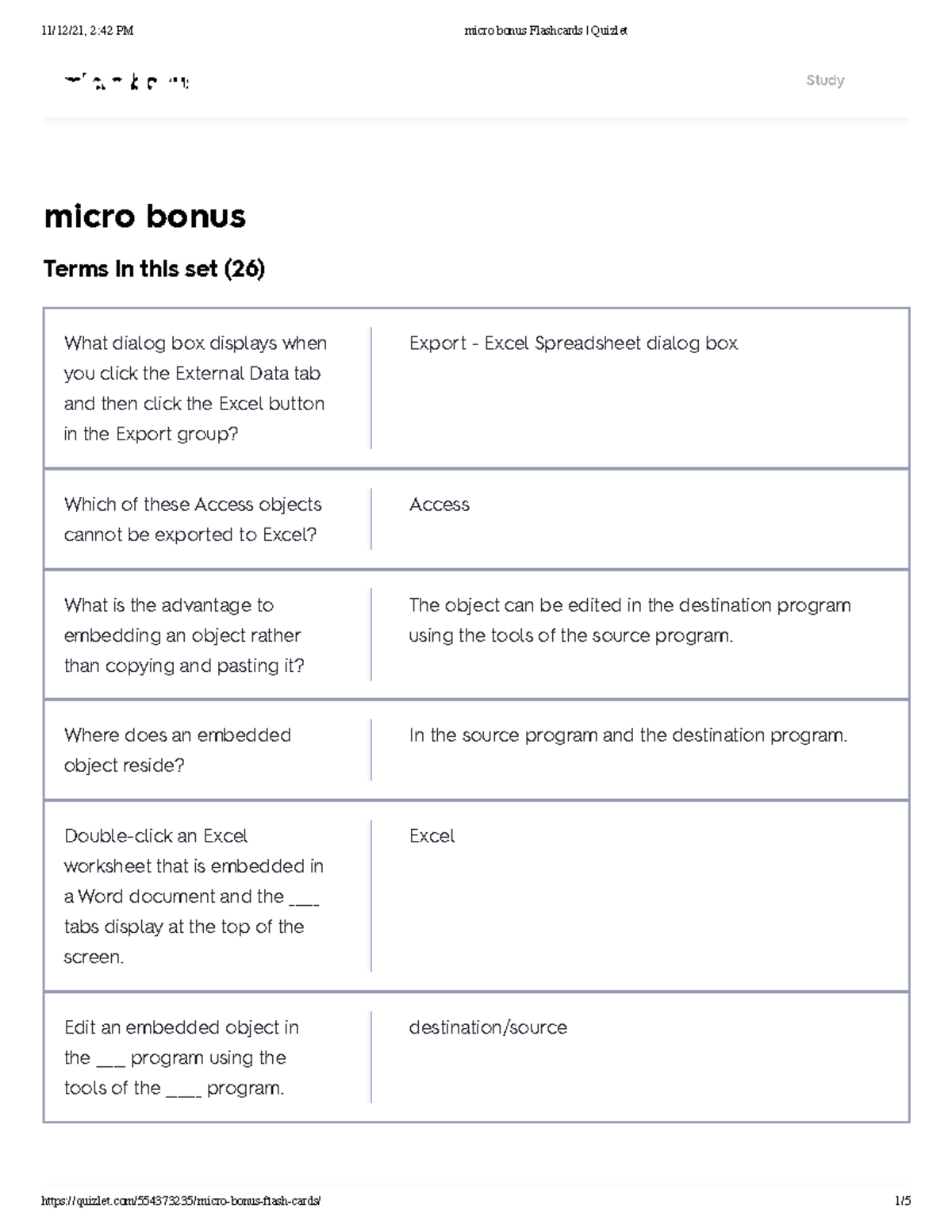 Bonus questions - class - Upgrade micro bonus Terms in this set (26 ...