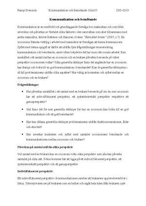 [Solved] Redogr frst fr grupputveckling enligt FIROmodellen Ge exempel ...