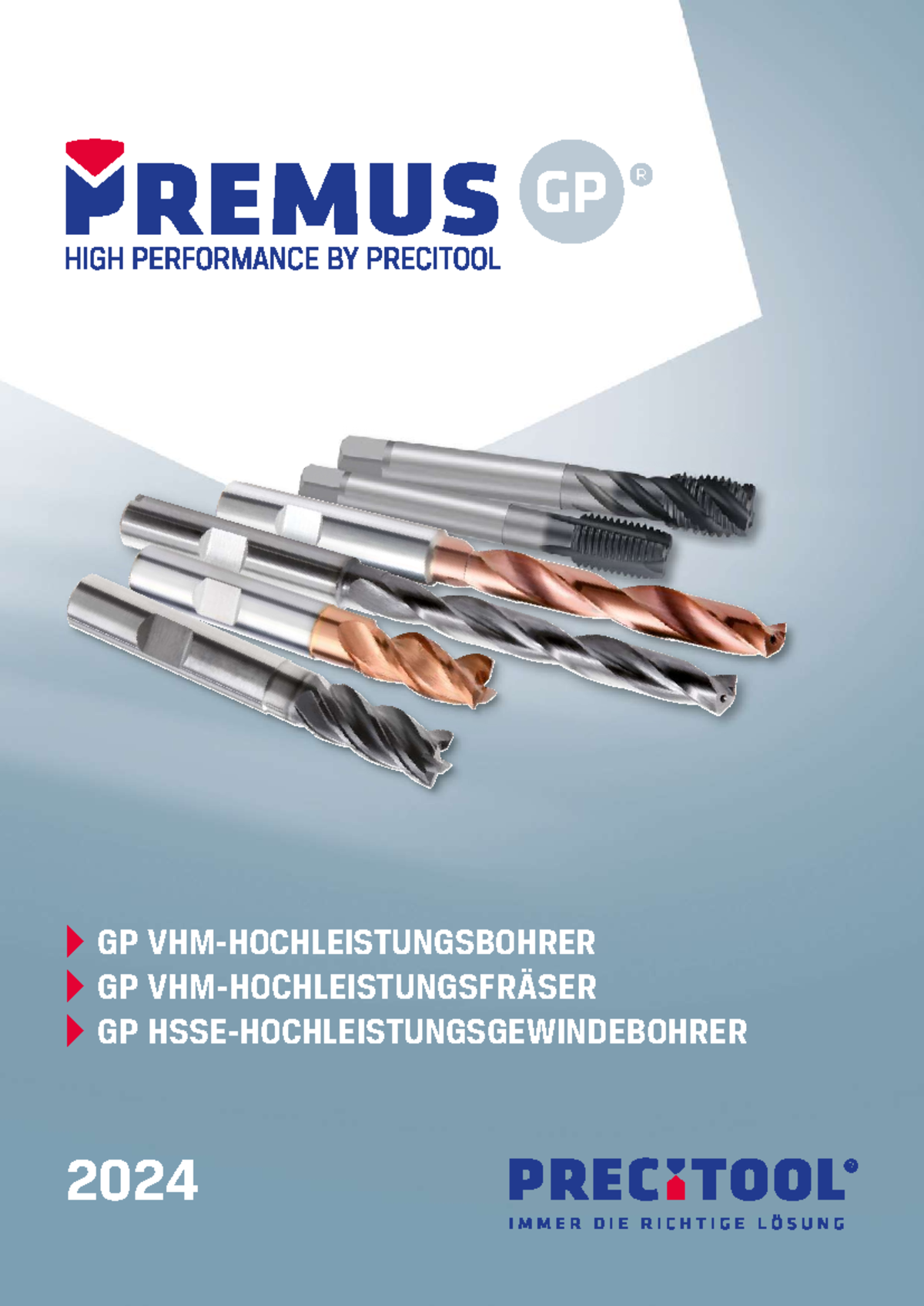 Precitool Premus GP 2024 web - GP VHM-HOCHLEISTUNGSBOHRER GP VHM ...