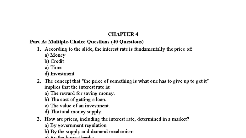 CHAPTER 4 Revision: Practical Questions and Answers - Studocu