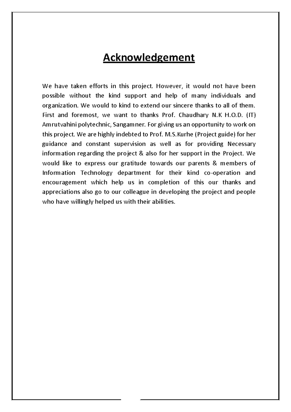 Acknowledgement and literature review for project DOC-20250321-WA0006 ...