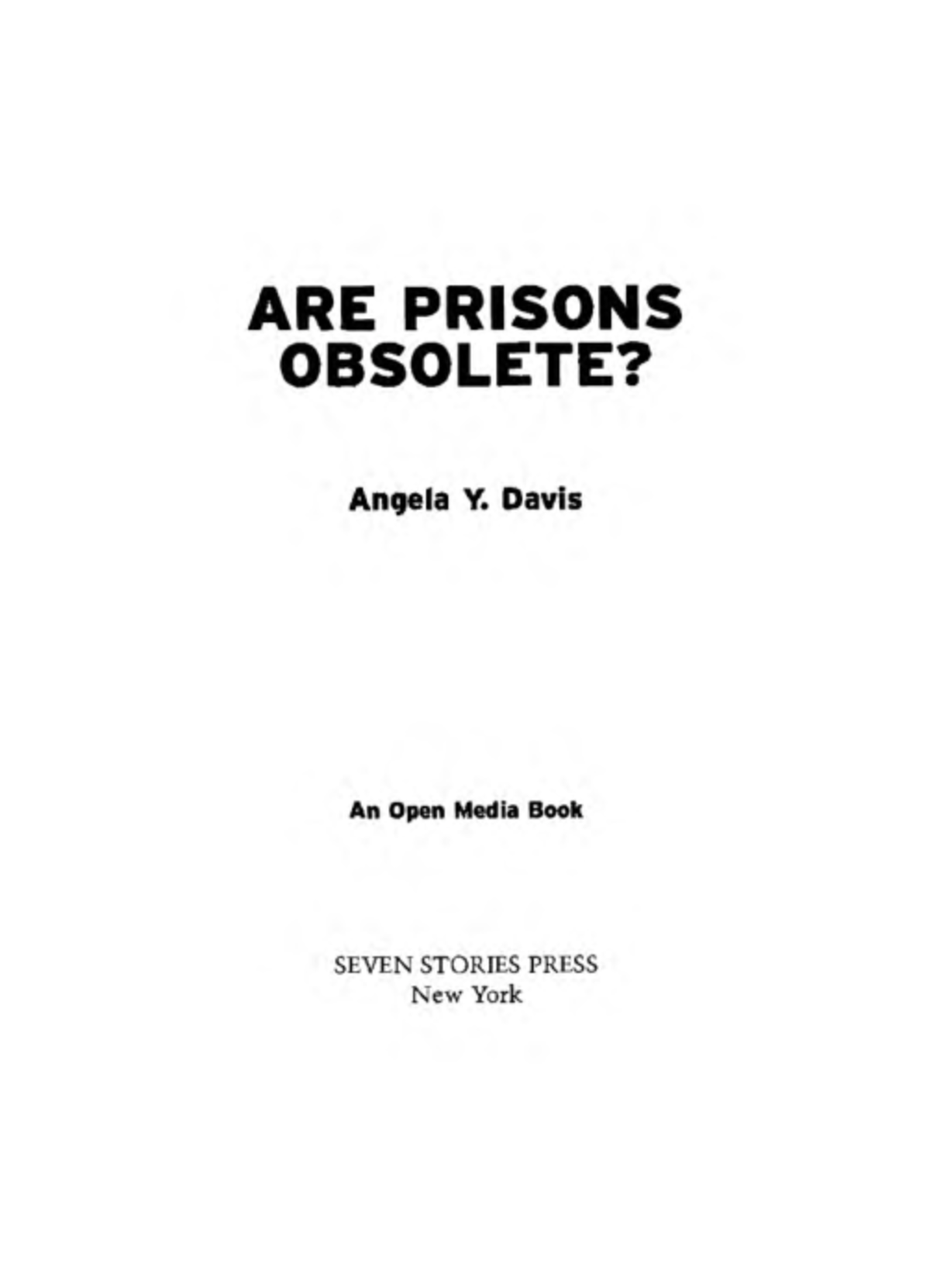 Prison Abolition: Historical Perspectives and Modern Implications ...