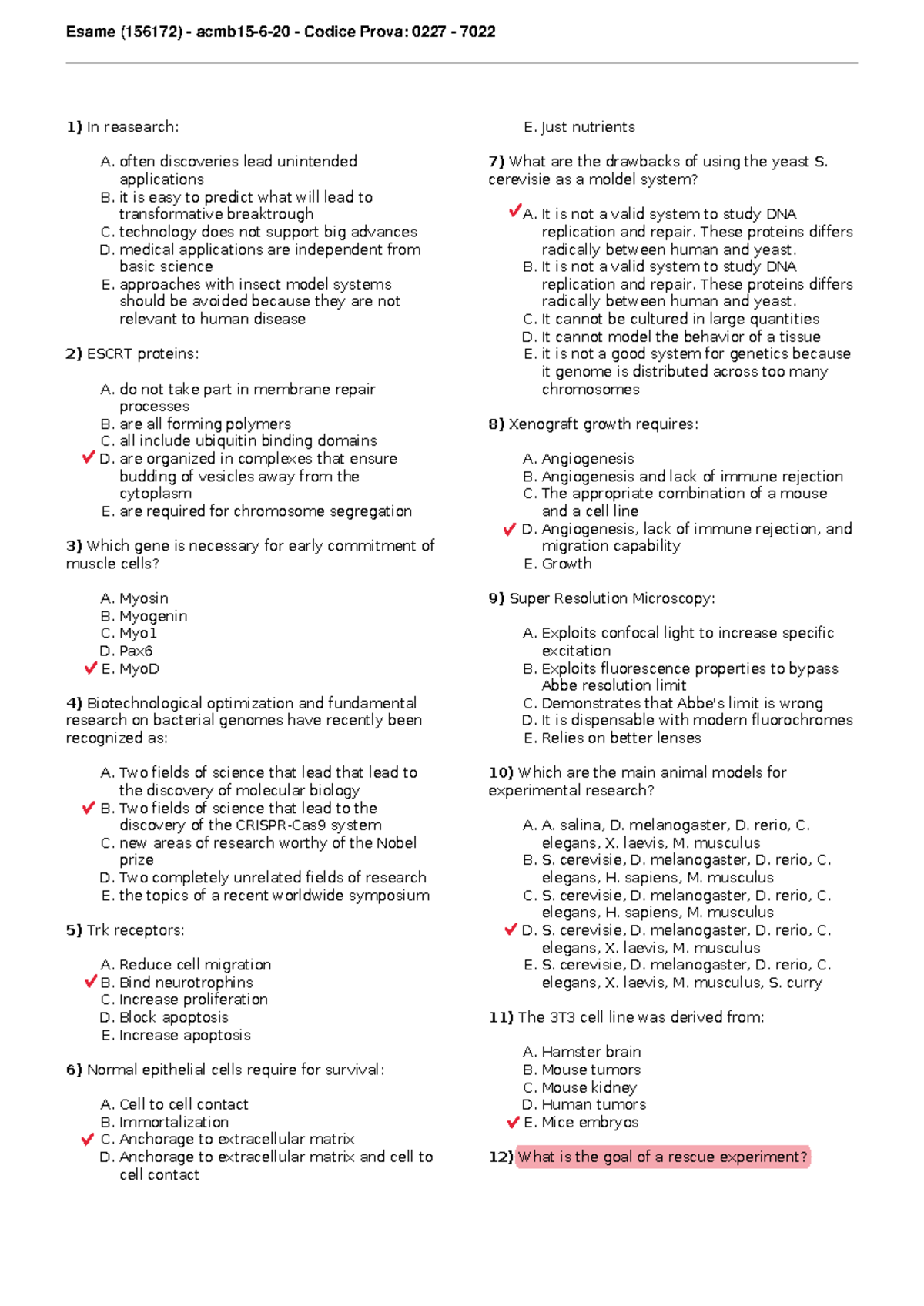 Exam4 - MBB Sample Questions on Advanced Molecular Biology Concepts ...