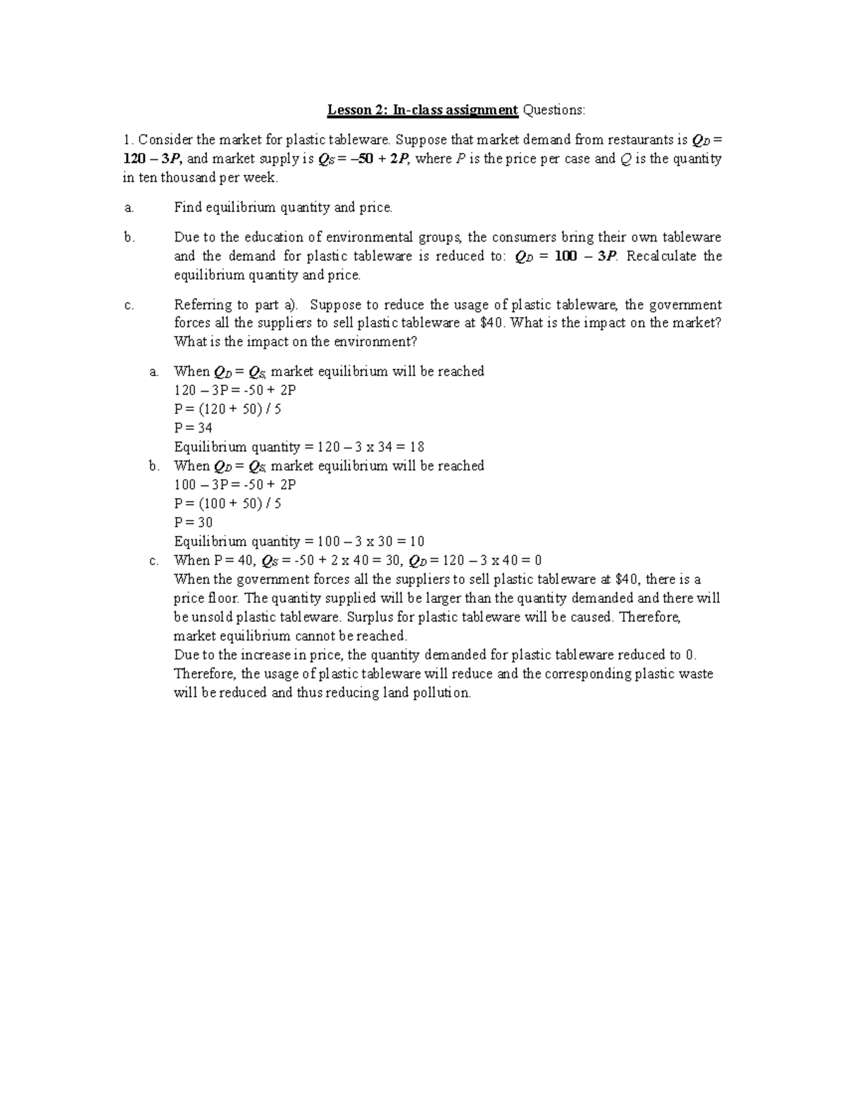 Week 2 in class assignment 24-25B done - Lesson 2: In-class assignment ...