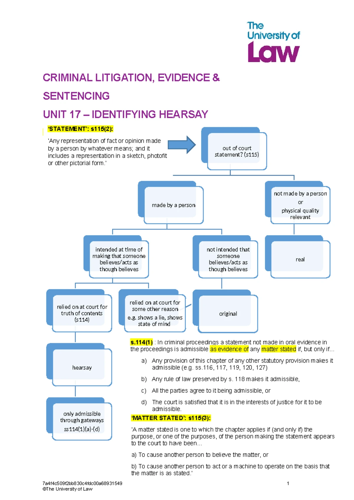 2324 CIV Unit 11 Part 20 Additional Claims & Flowchart Preparation ...