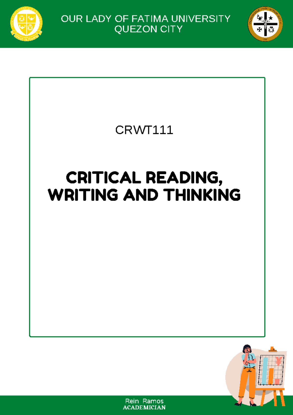 CRWT Midterm Summary: Strategies for Critical Reading & Writing - Studocu