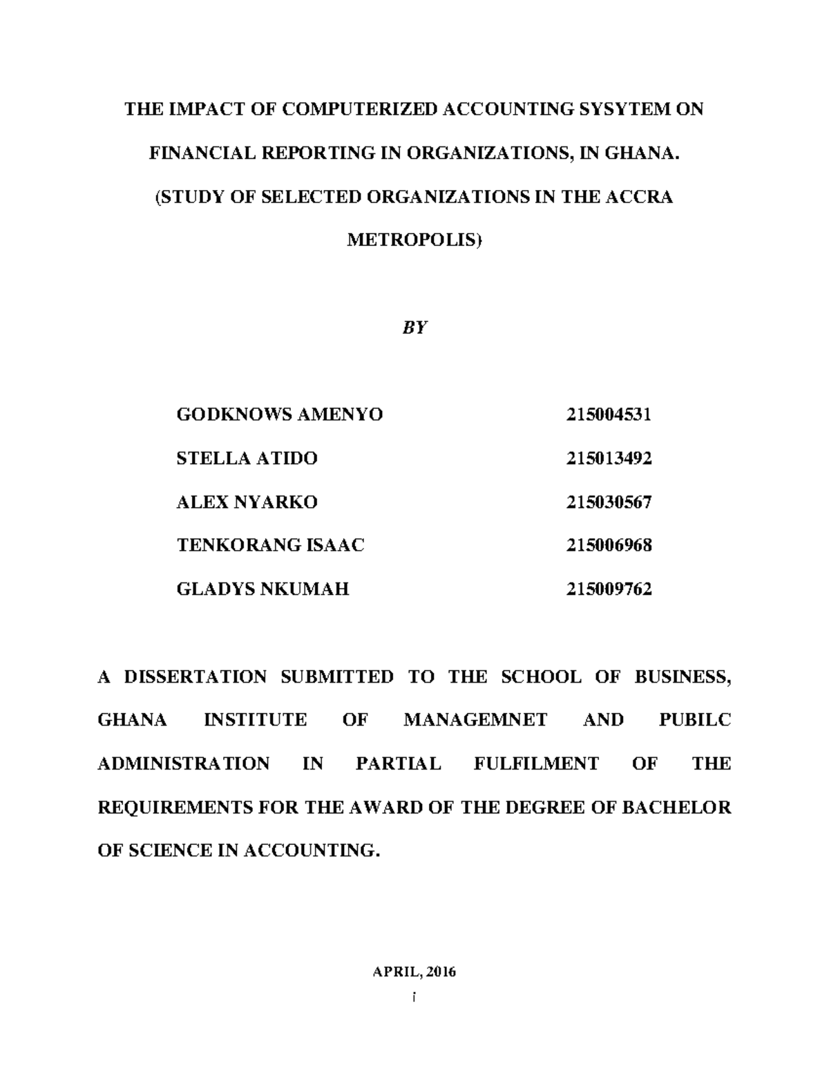 The Impact of Computerized Accounting Systems on Financial Reporting in ...
