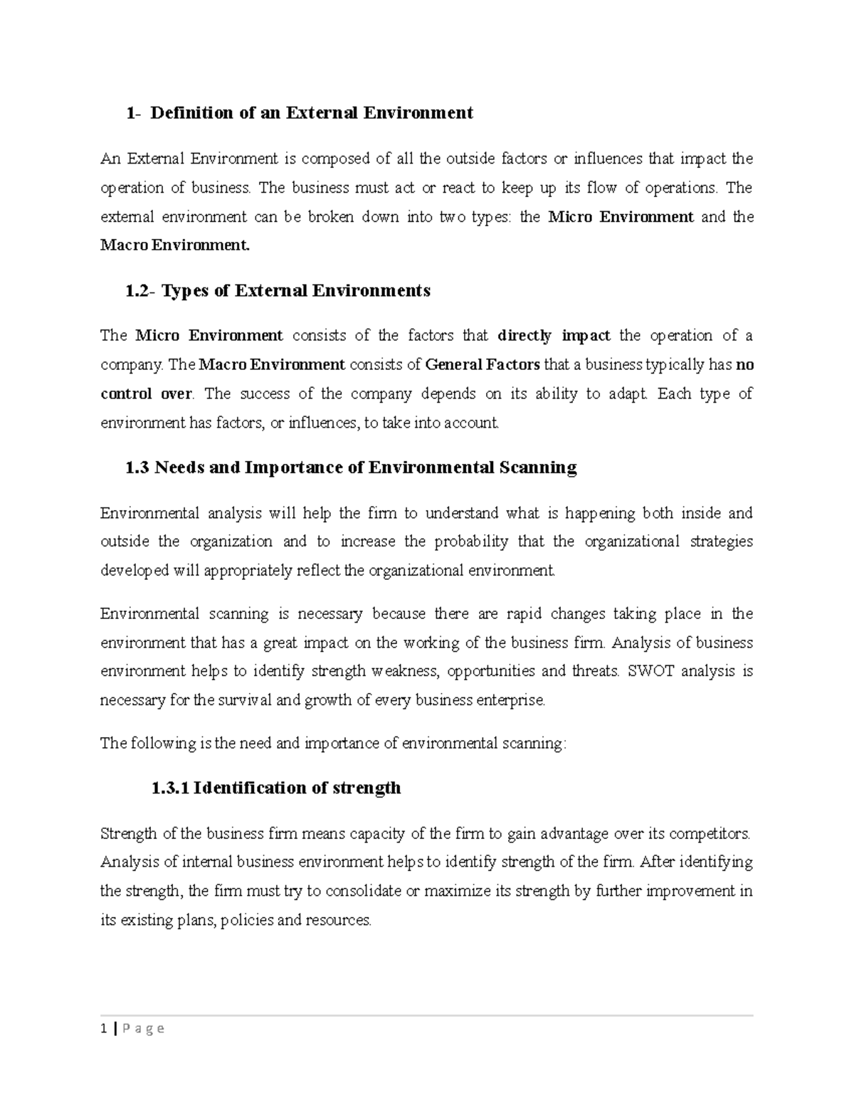 External Environment Analysis: Micro & Macro Insights for Business ...