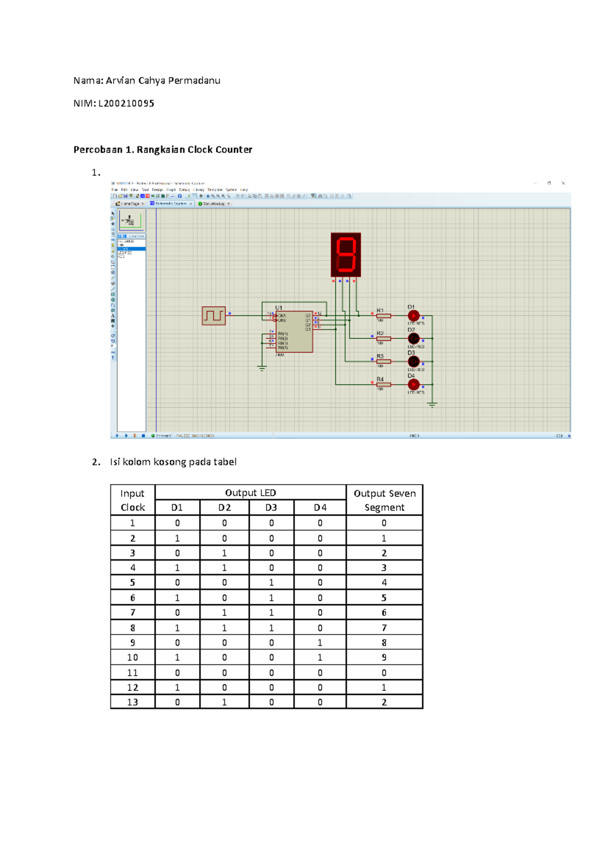 Digital System CH10 - Logic Gates and Clock Counter Analysis - Studocu