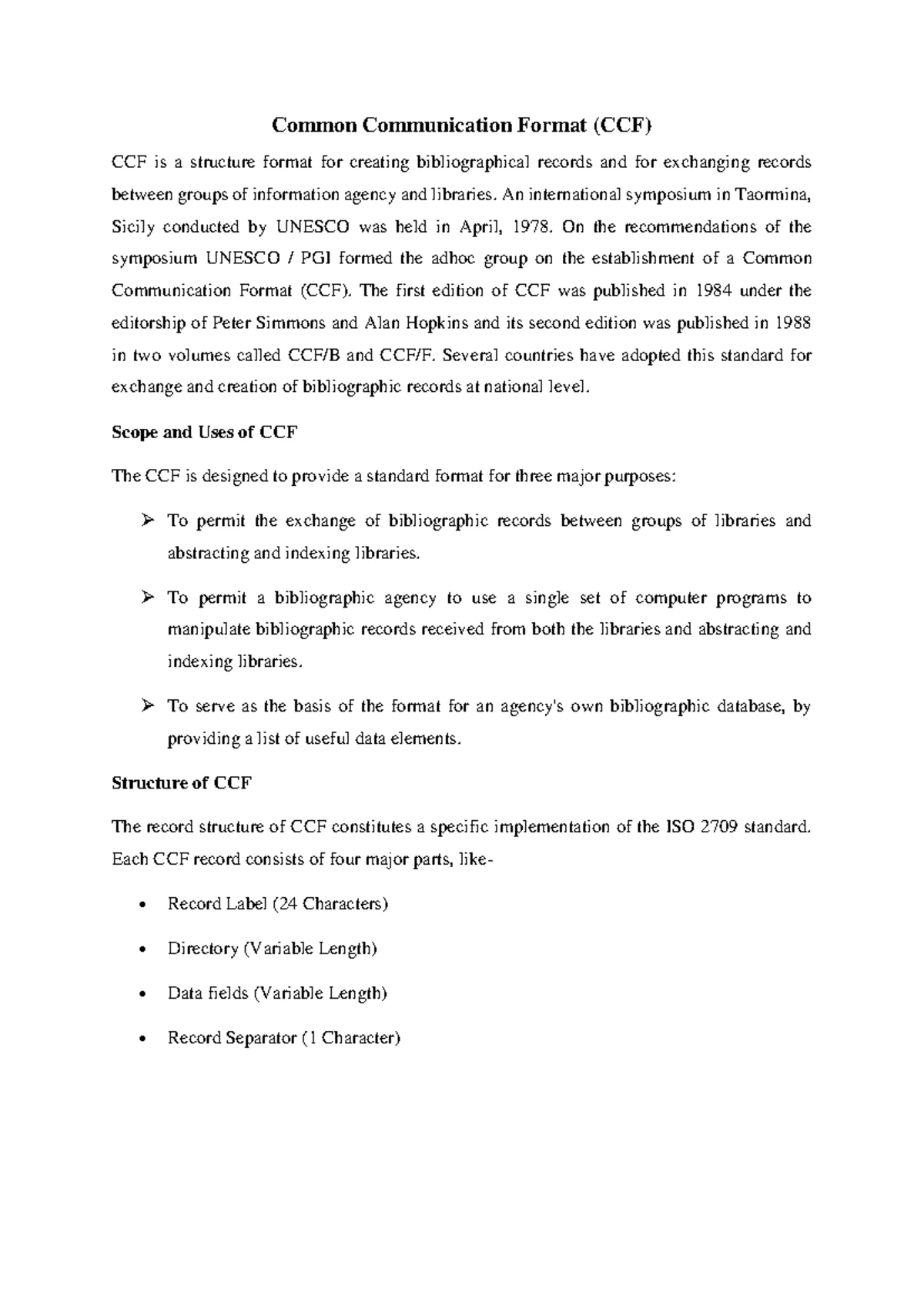 LCh-002 - Classification and cataloging - MODULE - 1 LIBRARY ...