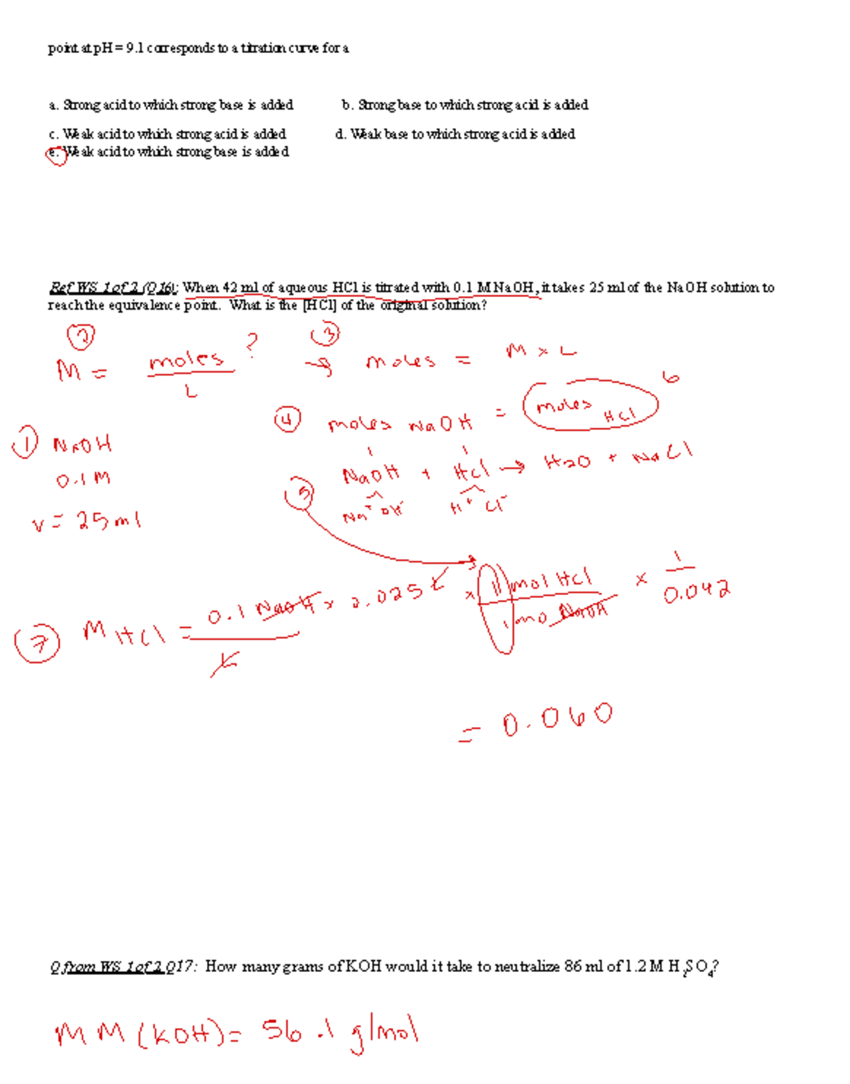 Ch 18 Acid-Base & Solubility Equilibria Lesson Plan CHM115 SP2025 - Studocu