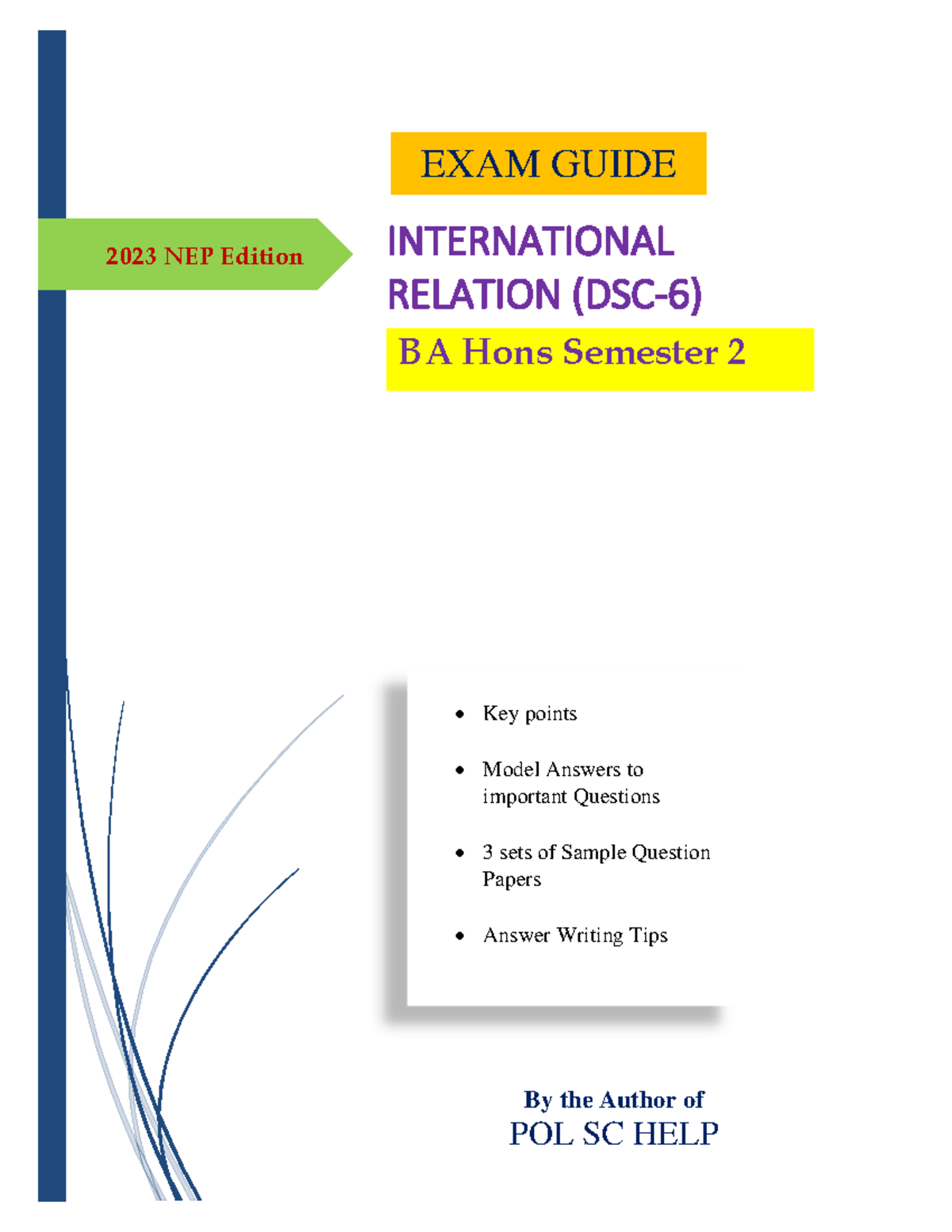 IR BA Hons Semester 2 Exam Guide: Key Points & Model Answers 2023 - Studocu