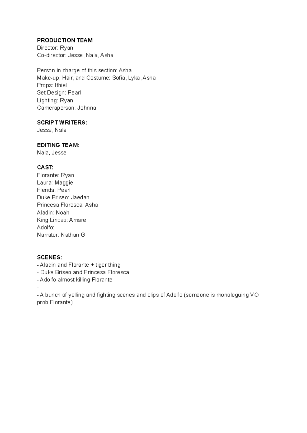 Florante at Laura: Script for School Play (CP 101) - Studocu